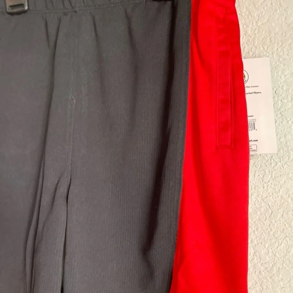 Athletic Works Kids' Black and Red Gaming Shorts size M -NWT